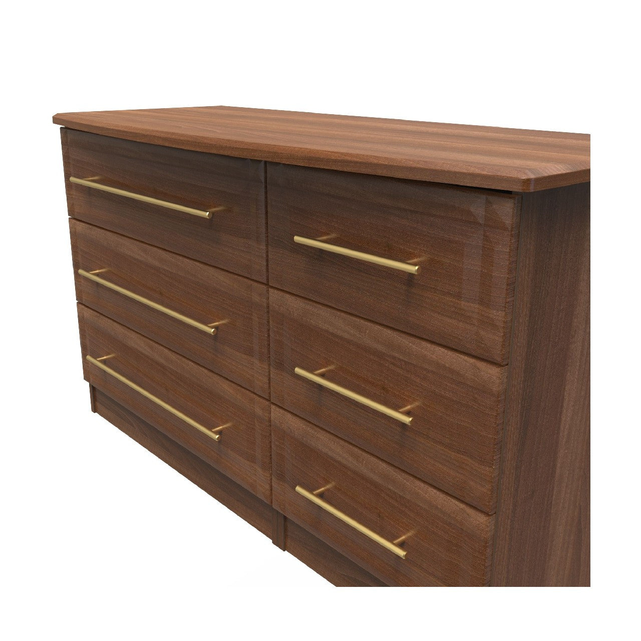 Faye Noche Walnut Bedroom Set 3