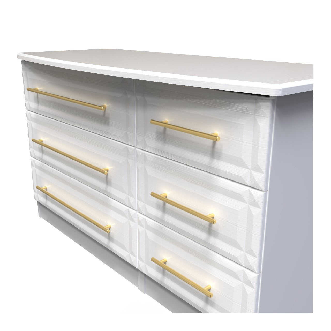 Faye White Ash Bedroom Set 3