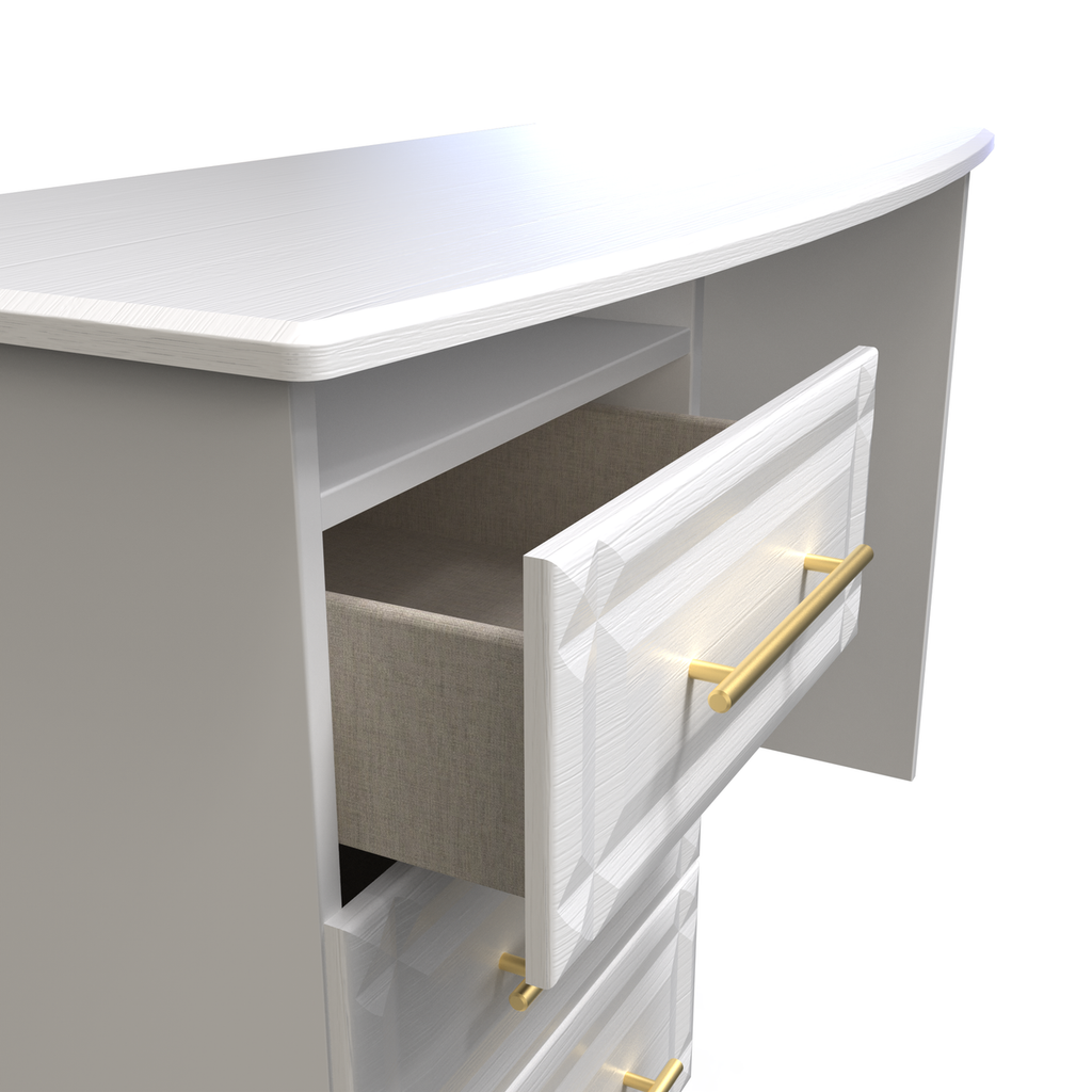 Faye White Ash Bedroom Set 4