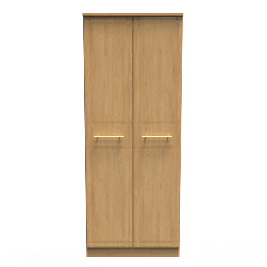 Faye Modern Oak Bedroom Set 6