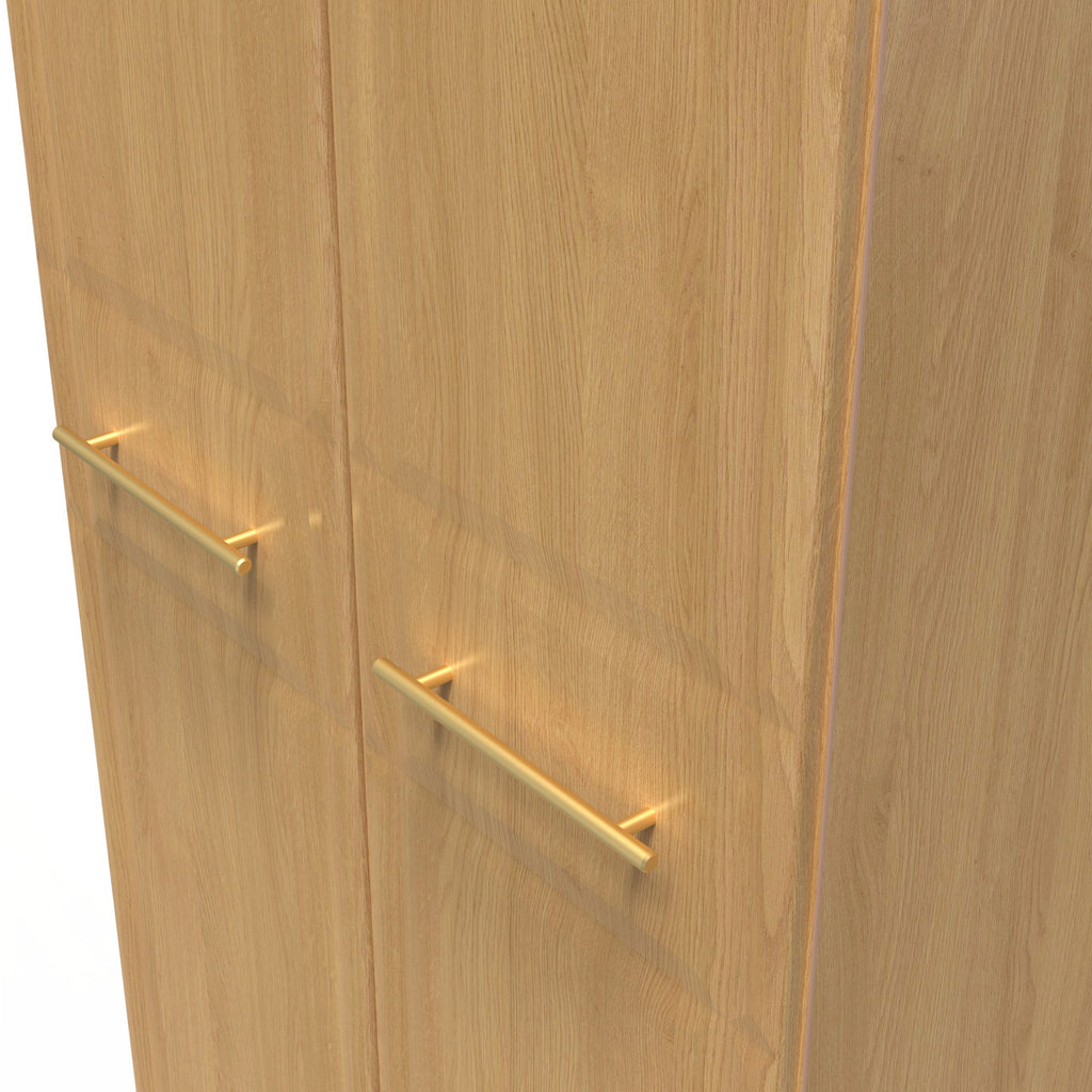 Faye Modern Oak Bedroom Set 7