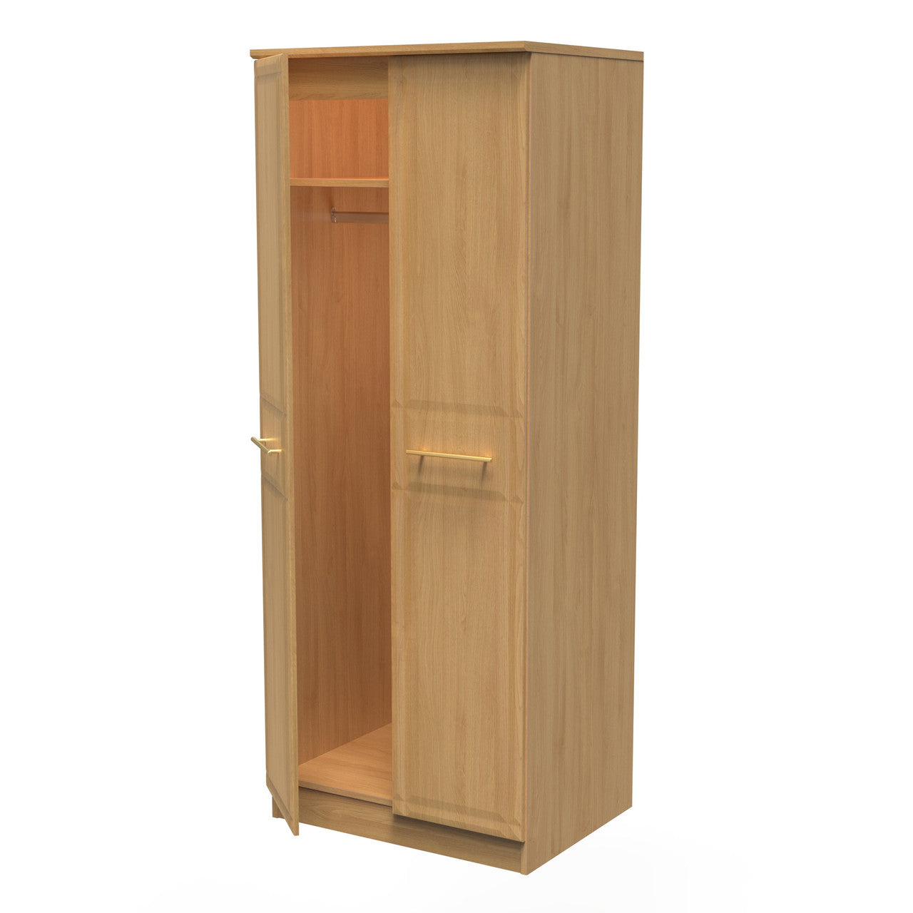 Faye Modern Oak Bedroom Set 7