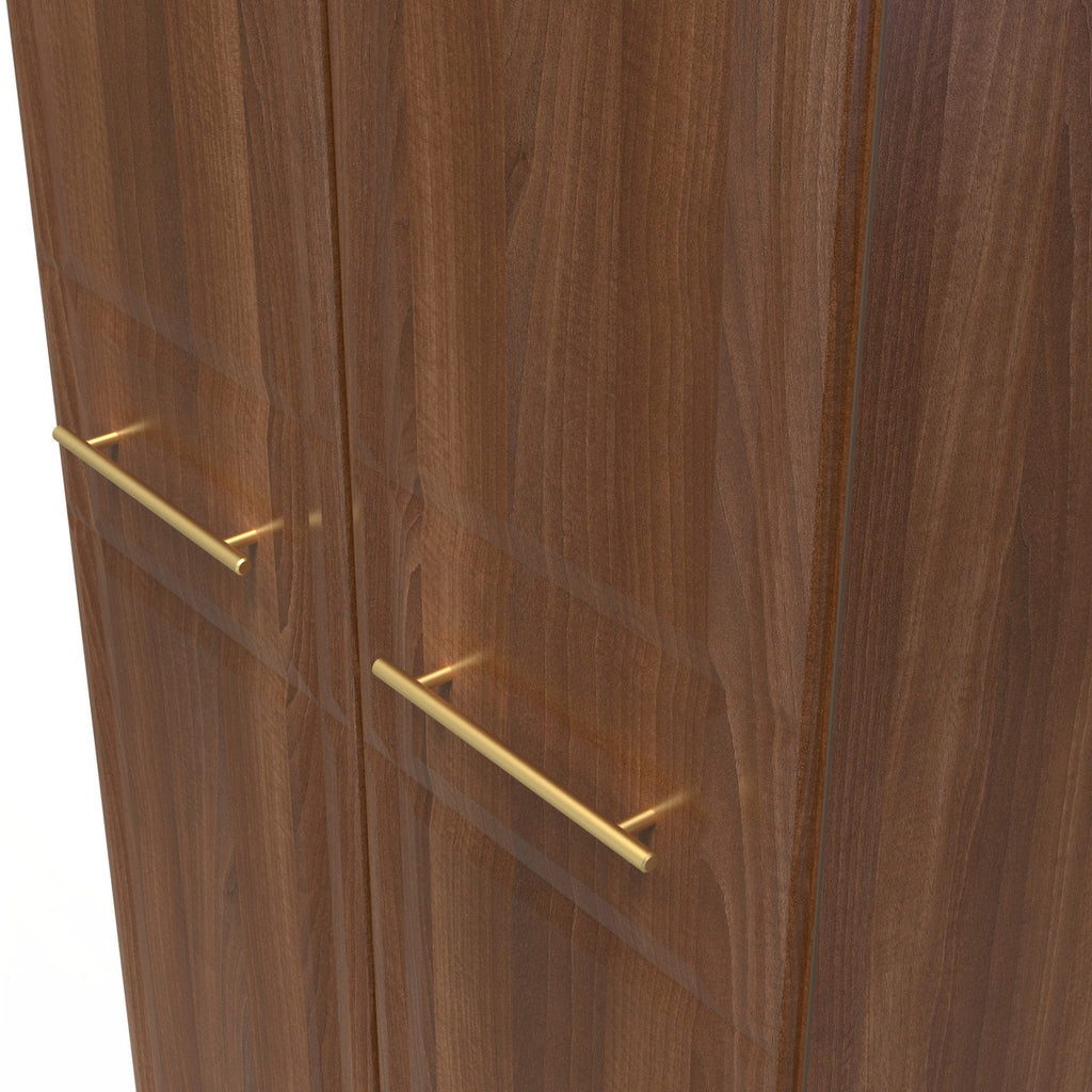 Faye Noche Walnut Bedroom Set 5