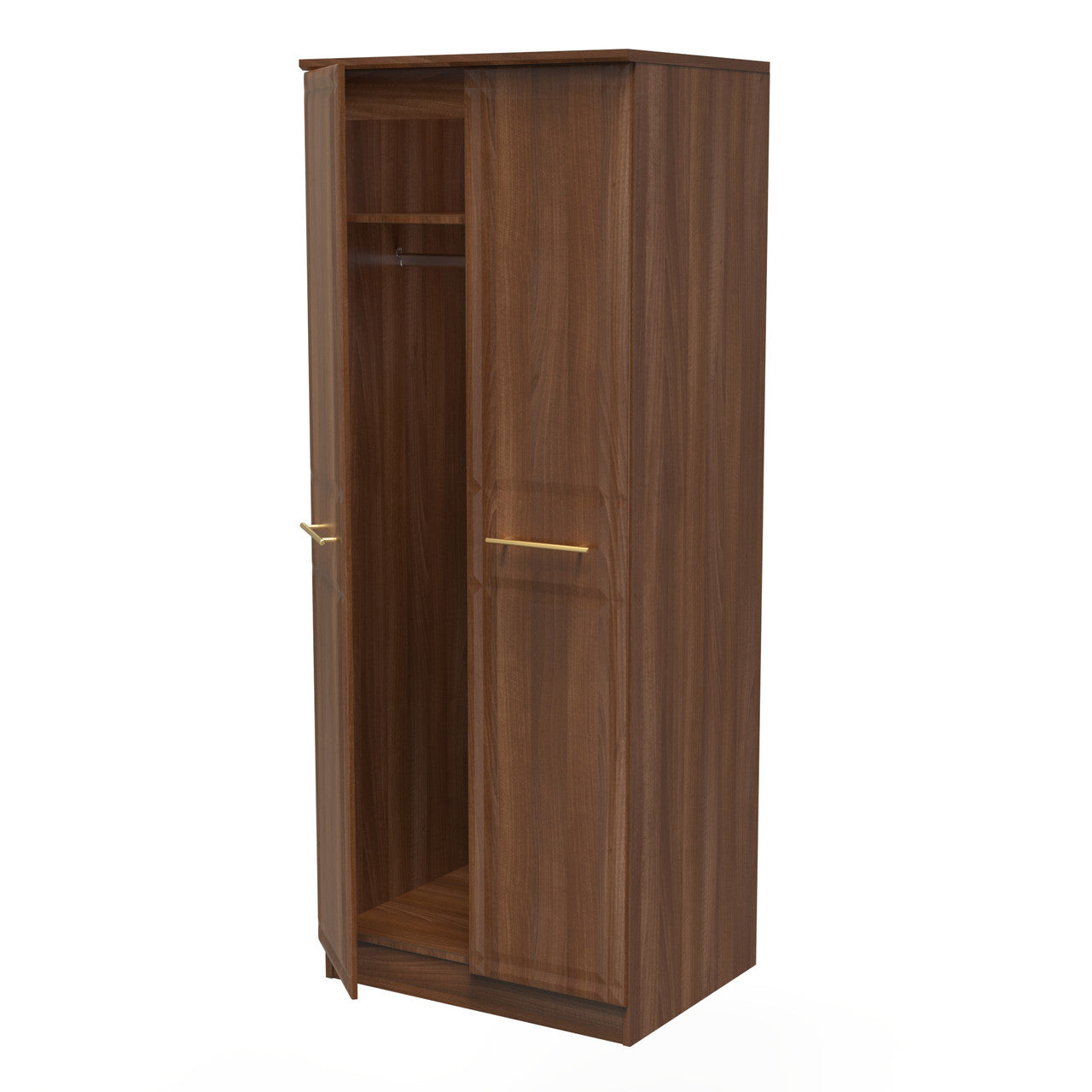 Faye Noche Walnut Bedroom Set 5