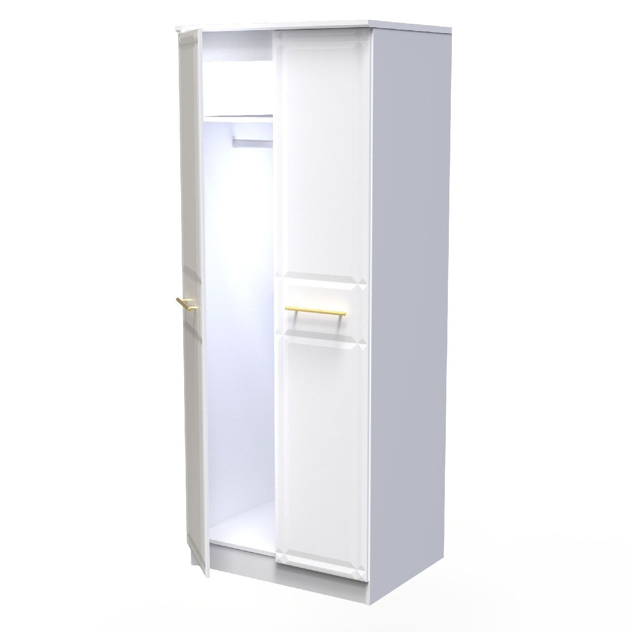 Faye White Ash Bedroom Set 1