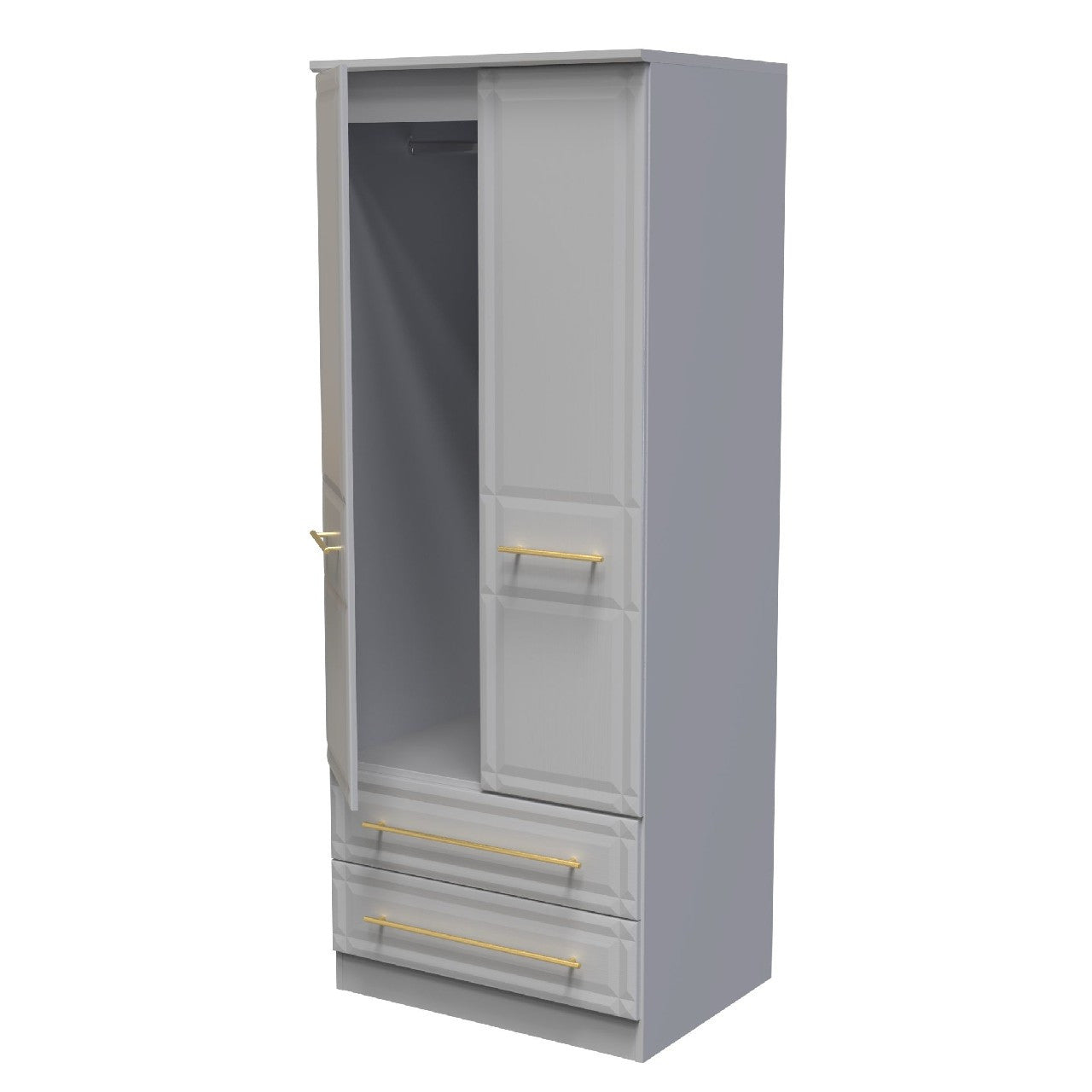 Faye Grey Ash Bedroom Set 2