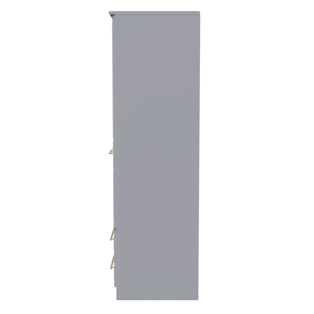 Faye Grey Matt Bedroom Set 4