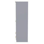 Faye Grey Matt Bedroom Set 4