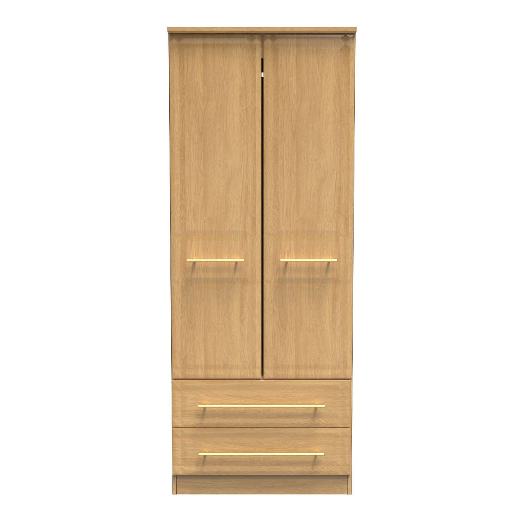 Faye Modern Oak Bedroom Set 4