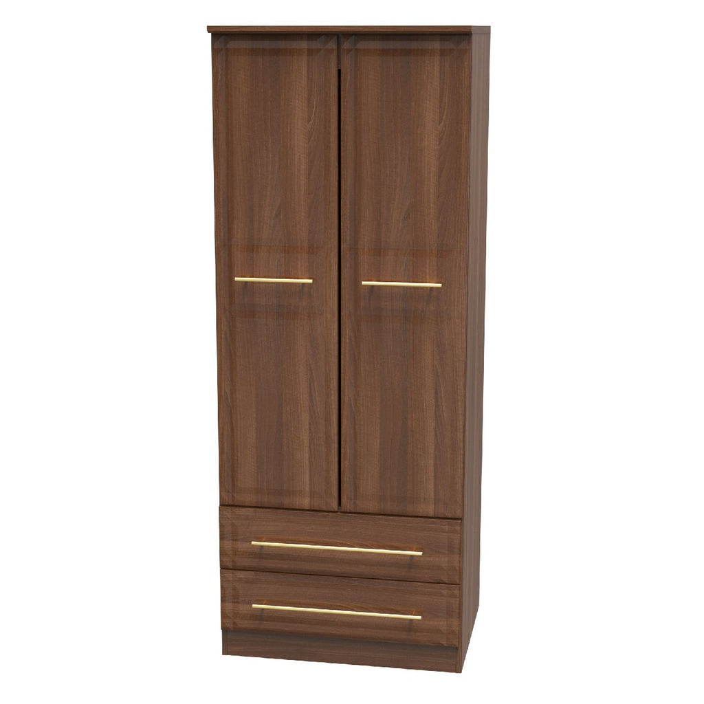 Faye Noche Walnut Bedroom Set 2