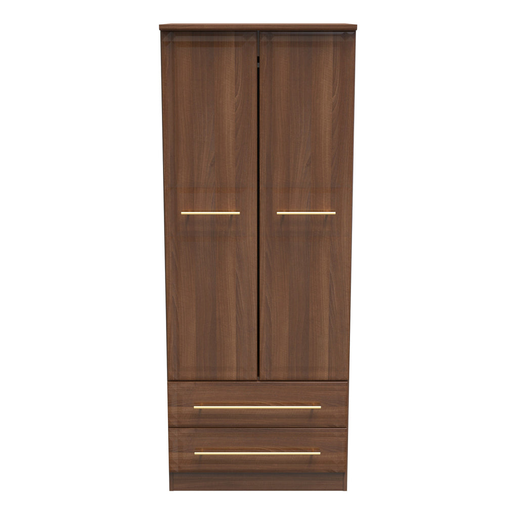 Faye Noche Walnut Bedroom Set 4