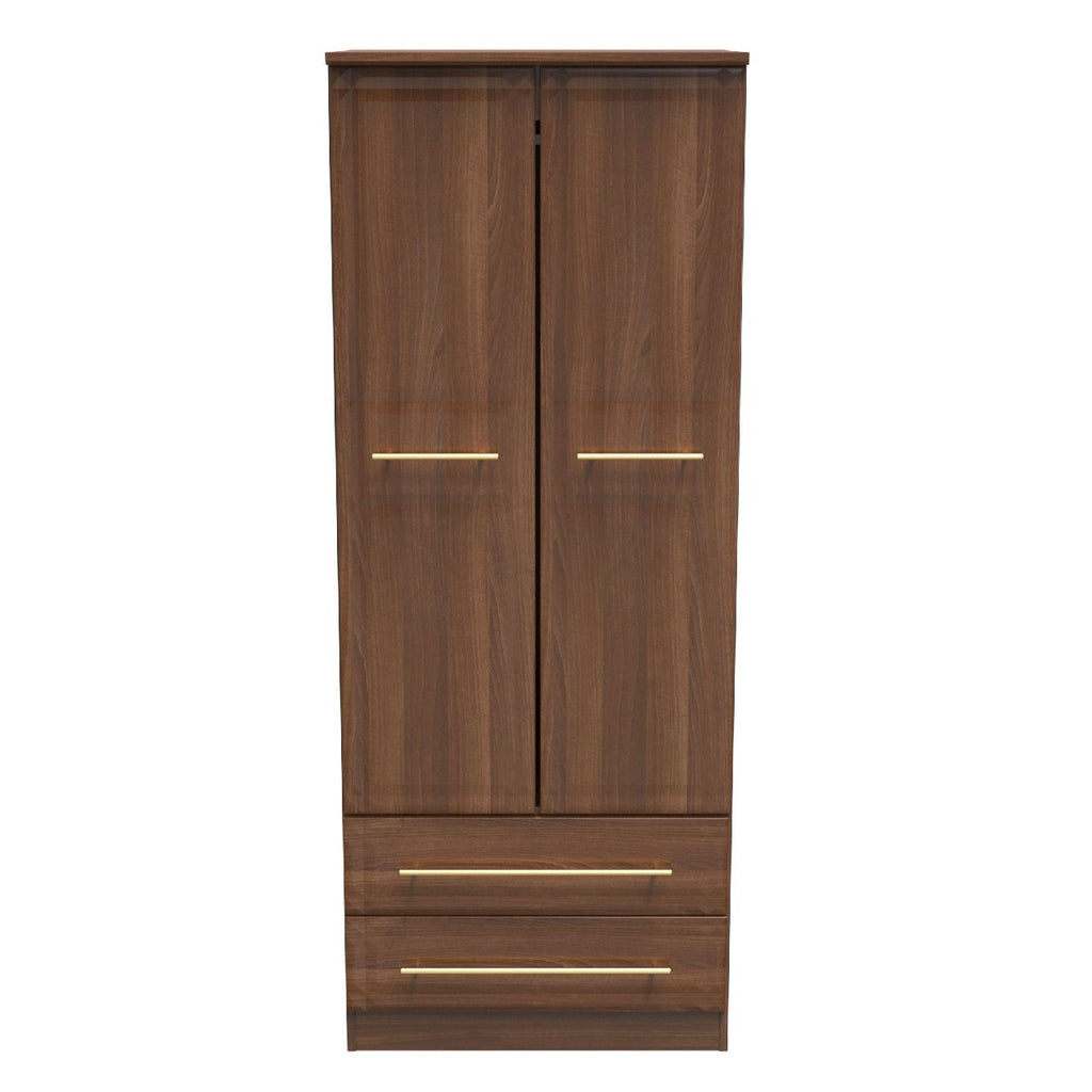 Faye Noche Walnut Bedroom Set 2