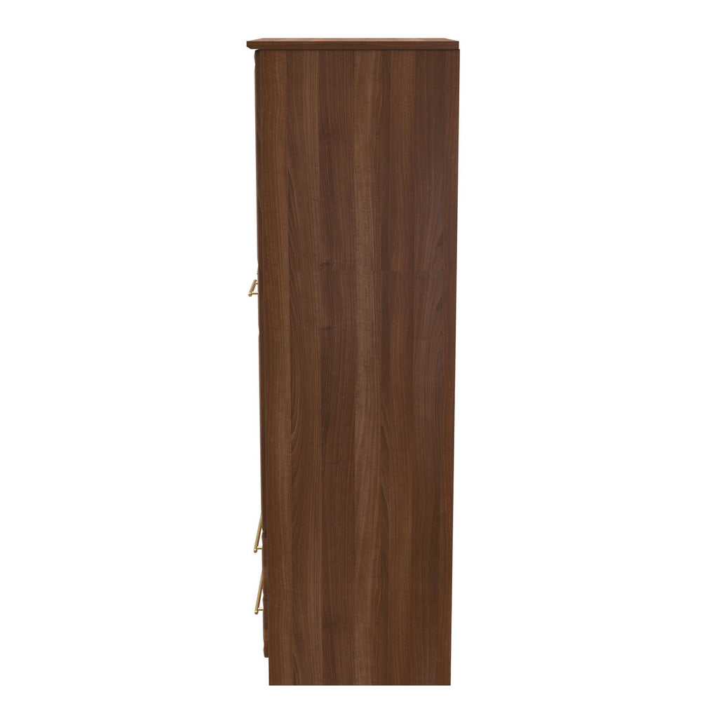 Faye Noche Walnut Bedroom Set 4