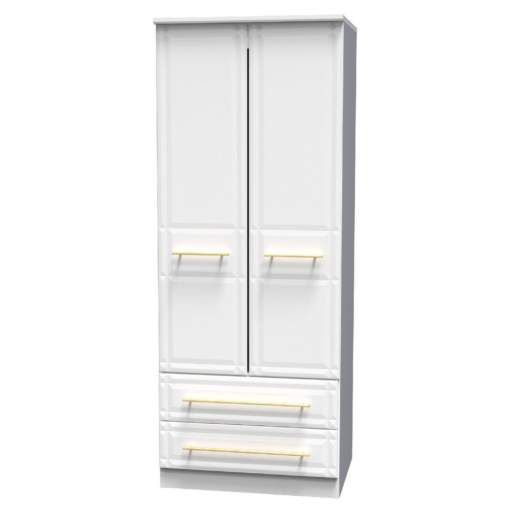Faye White Ash Bedroom Set 2