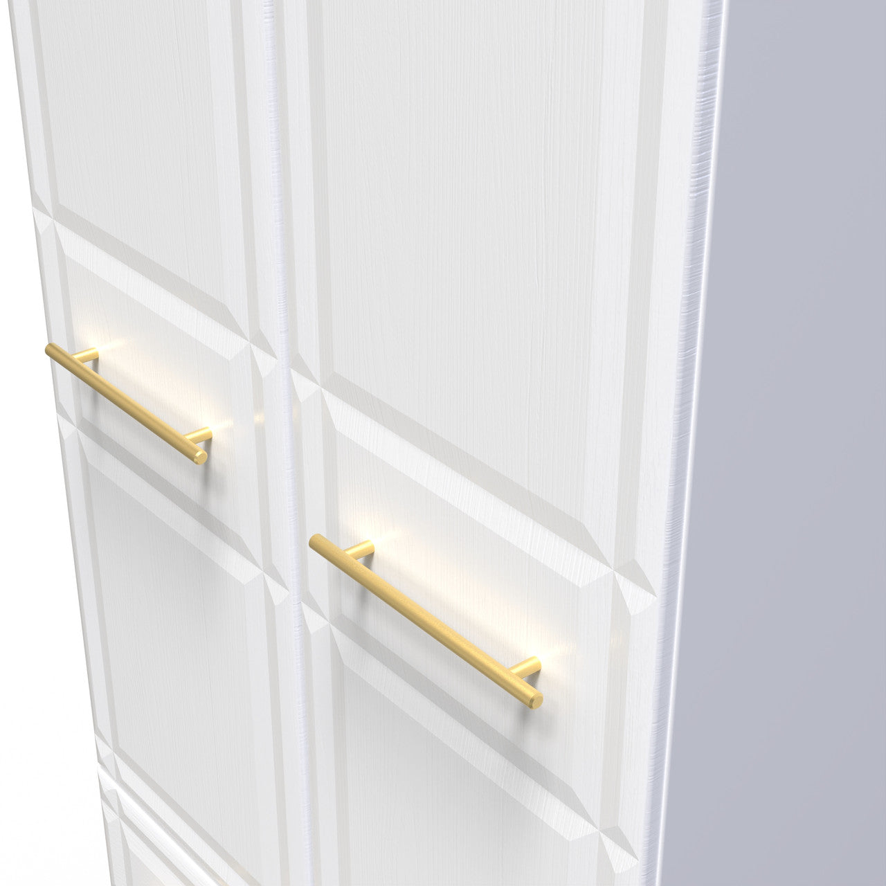Faye White Ash Bedroom Set 4