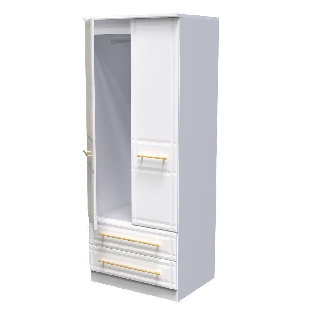Faye White Ash Bedroom Set 2