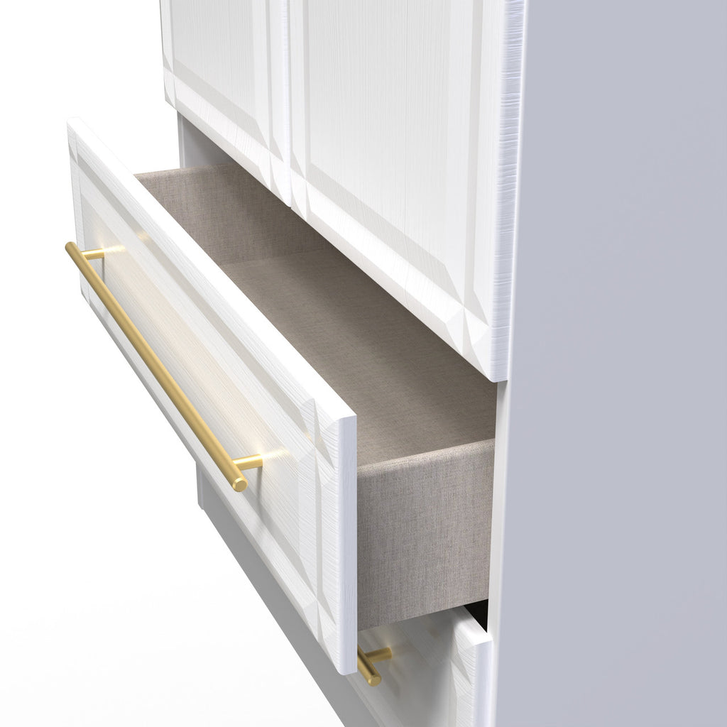 Faye White Ash Bedroom Set 4