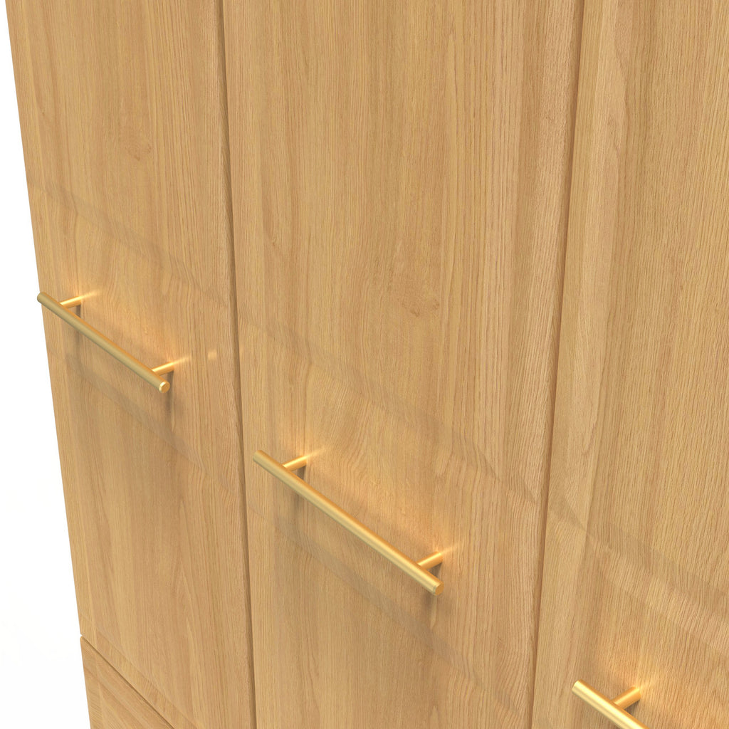 Faye Modern Oak Bedroom Set 8
