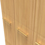 Faye Modern Oak Bedroom Set 8