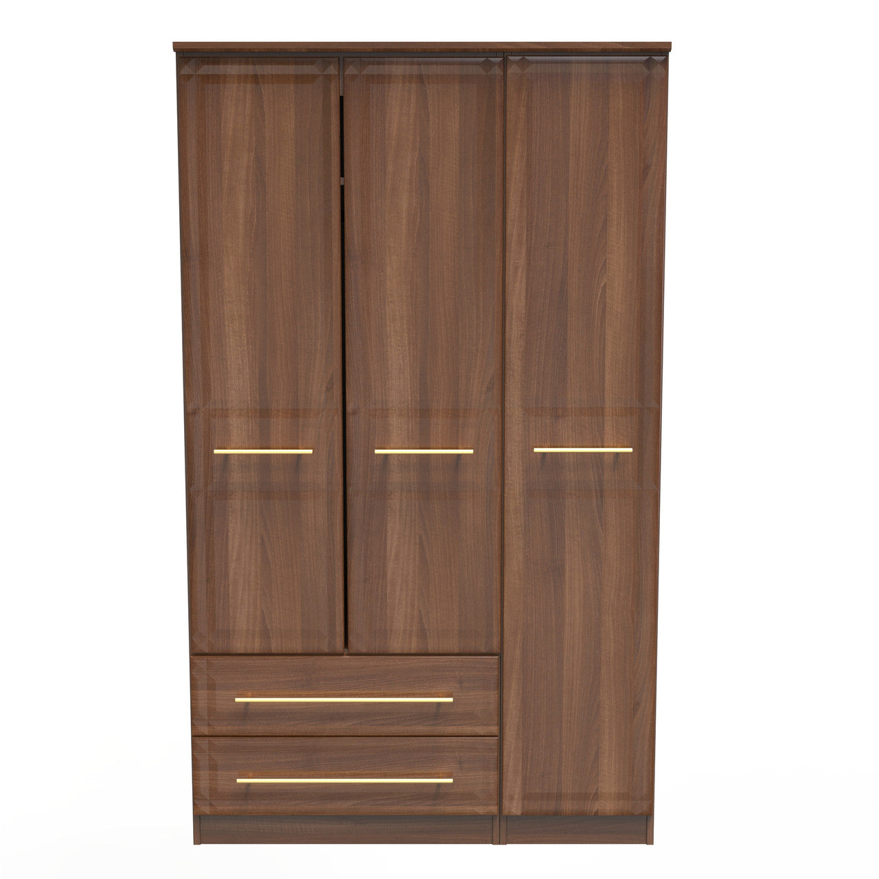 Faye Noche Walnut Bedroom Set 8