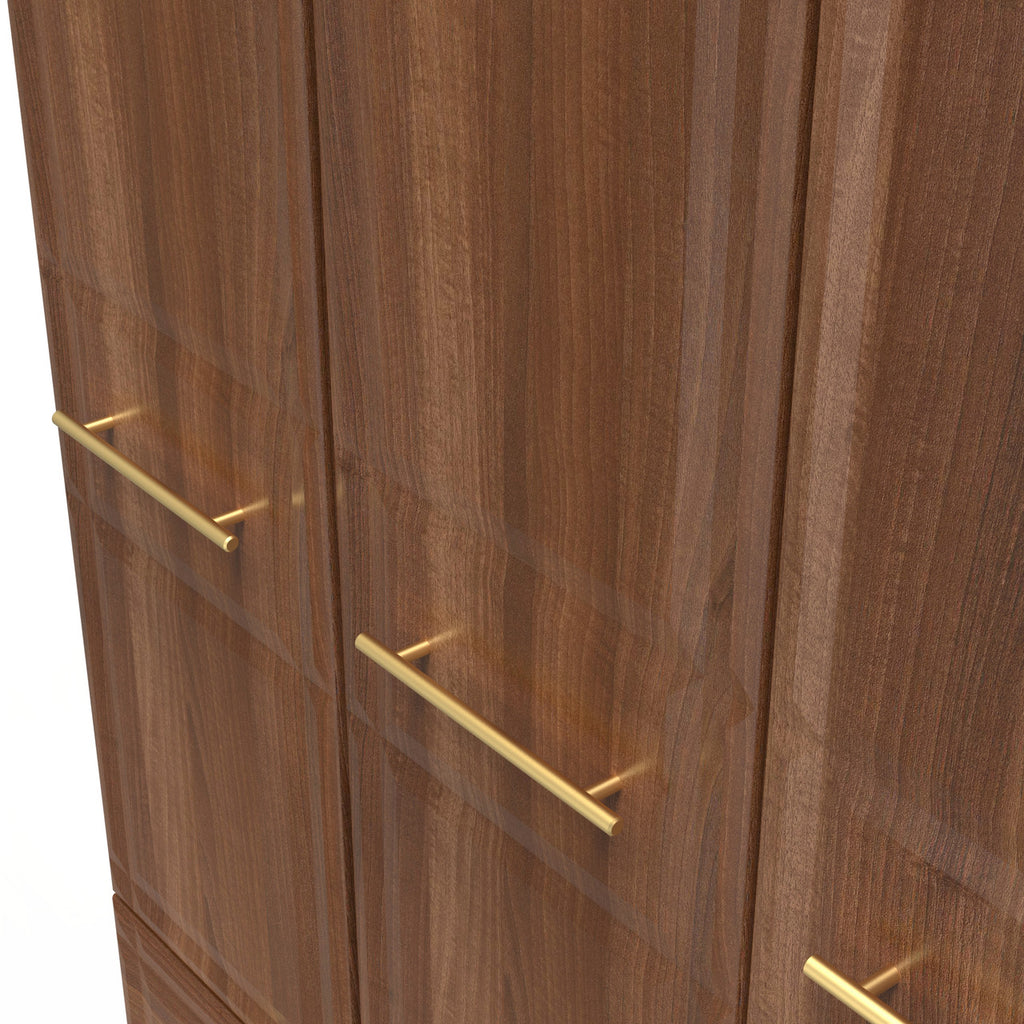Faye Noche Walnut Bedroom Set 8