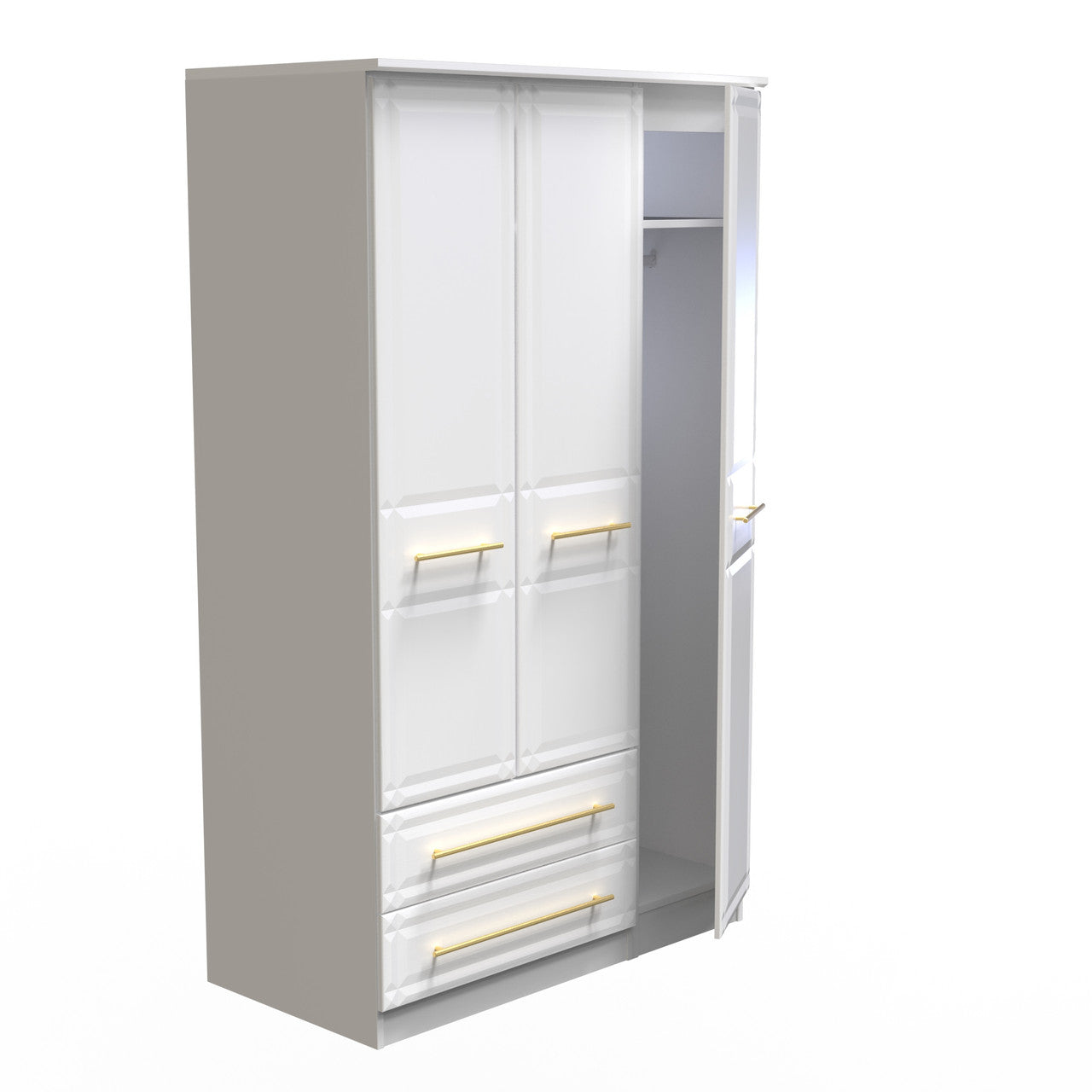 Faye White Ash Bedroom Set 8