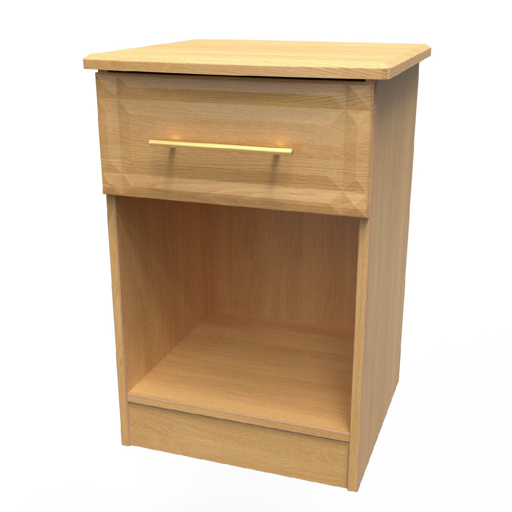 Faye Modern Oak Bedroom Set 2