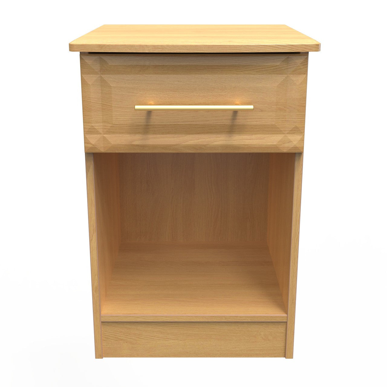 Faye Modern Oak Bedroom Set 2