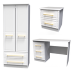 Faye White Ash Bedroom Set 4