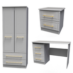 Faye Grey Ash Bedroom Set 4