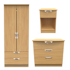 Flora Modern Oak Bedroom Set 2