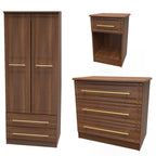 Faye Noche Walnut Bedroom Set 2