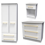 Faye White Ash Bedroom Set 2