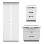 Flora White Ash Bedroom Set 1