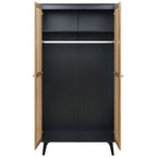 Manila Rattan 2 Door Double Wardrobe
