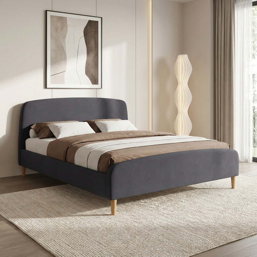 Geneva Fabric Bed Frame