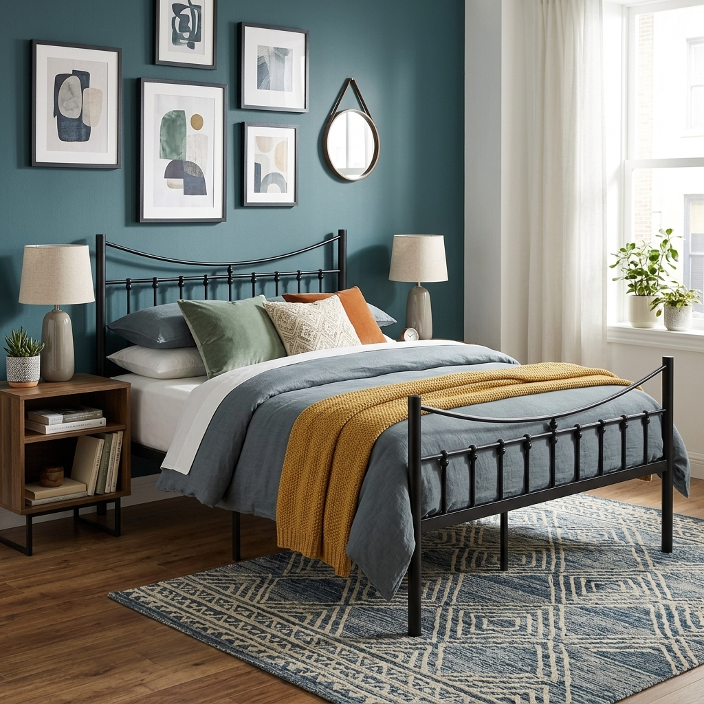 Grace Iron Wrought Bed Frame