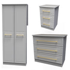 Faye Grey Ash Bedroom Set 1