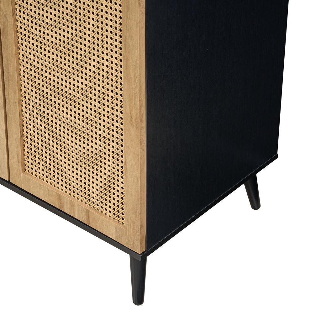 Manila Rattan 7 Drawer Chest 3 Piece Bedroom Set