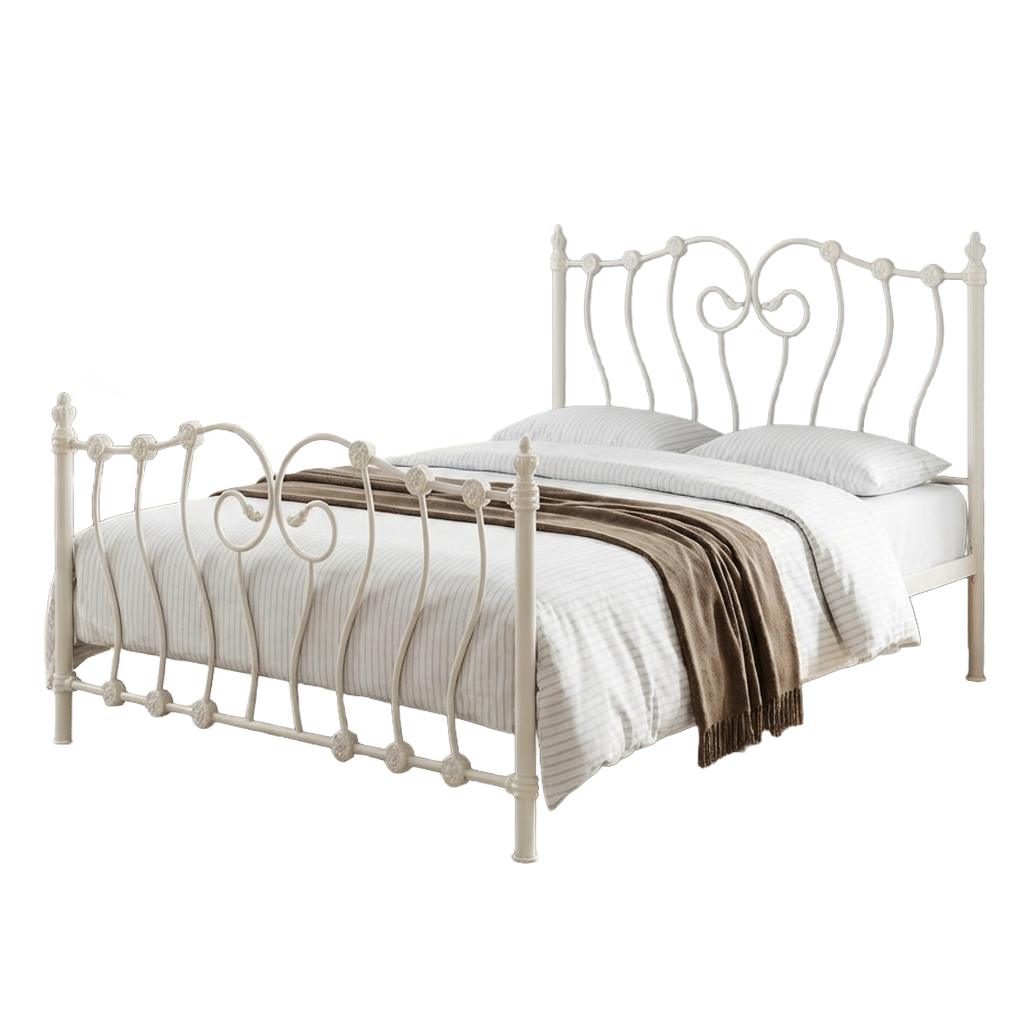 Inova Metal High Foot End Bed Frame