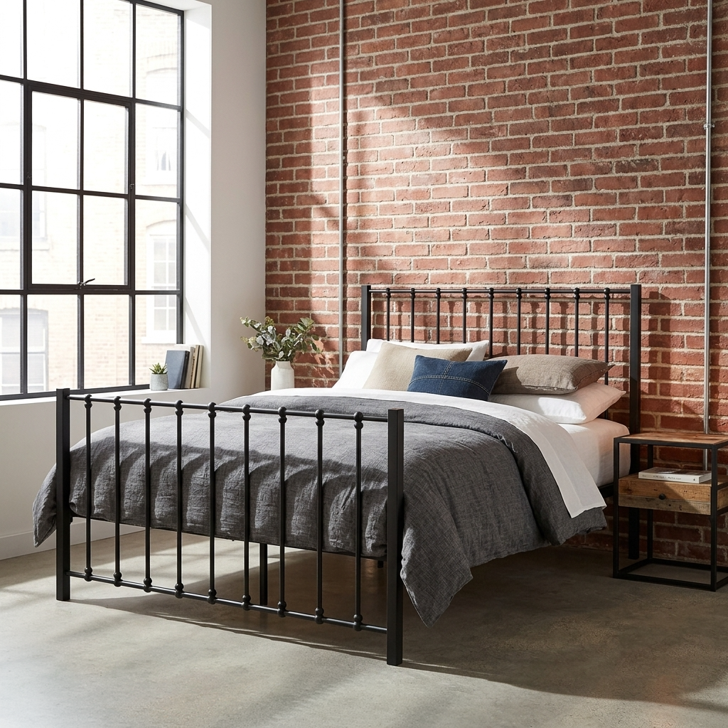 Krisjon Iron Wrought Bed Frame