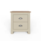Lancaster 2 Drawer Bedside Table