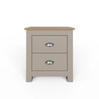 Lancaster 2 Drawer Bedside Table