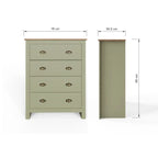 Lancaster 2 Door Wardrobe 3 Piece Bedroom Set
