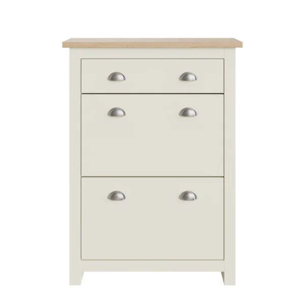 Lancaster 2 Door 1 Drawer Shoe Cabinet