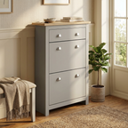 Lancaster 2 Door 1 Drawer Shoe Cabinet