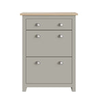 Lancaster 2 Door 1 Drawer Shoe Cabinet
