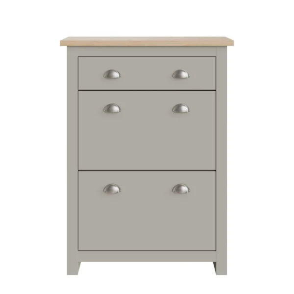 Lancaster 2 Door 1 Drawer Shoe Cabinet