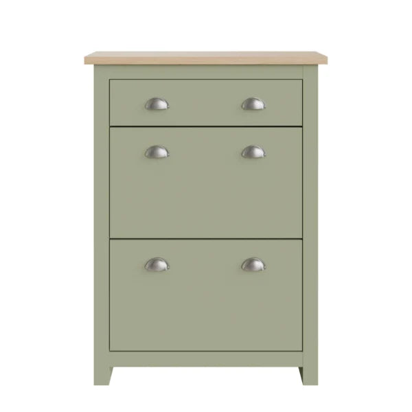 Lancaster 2 Door 1 Drawer Shoe Cabinet