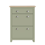 Lancaster 2 Door 1 Drawer Shoe Cabinet